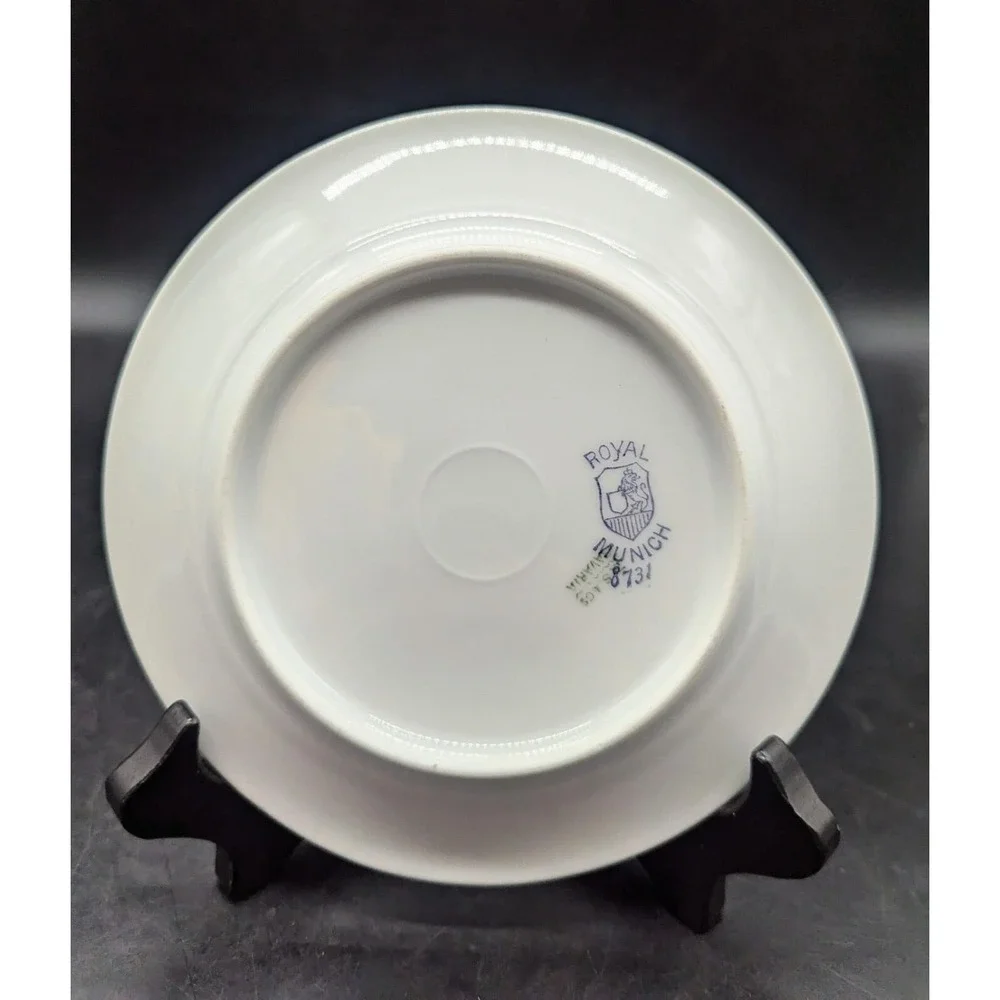 Royal Worcester Evesham Gold Set/5 Bread Butter Plates 5 5/8